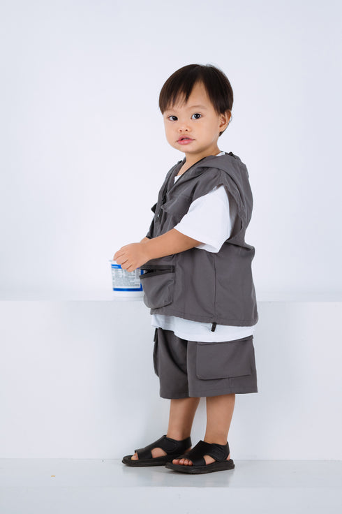 Grey by GS Col 1: Kansai Three Piece Set